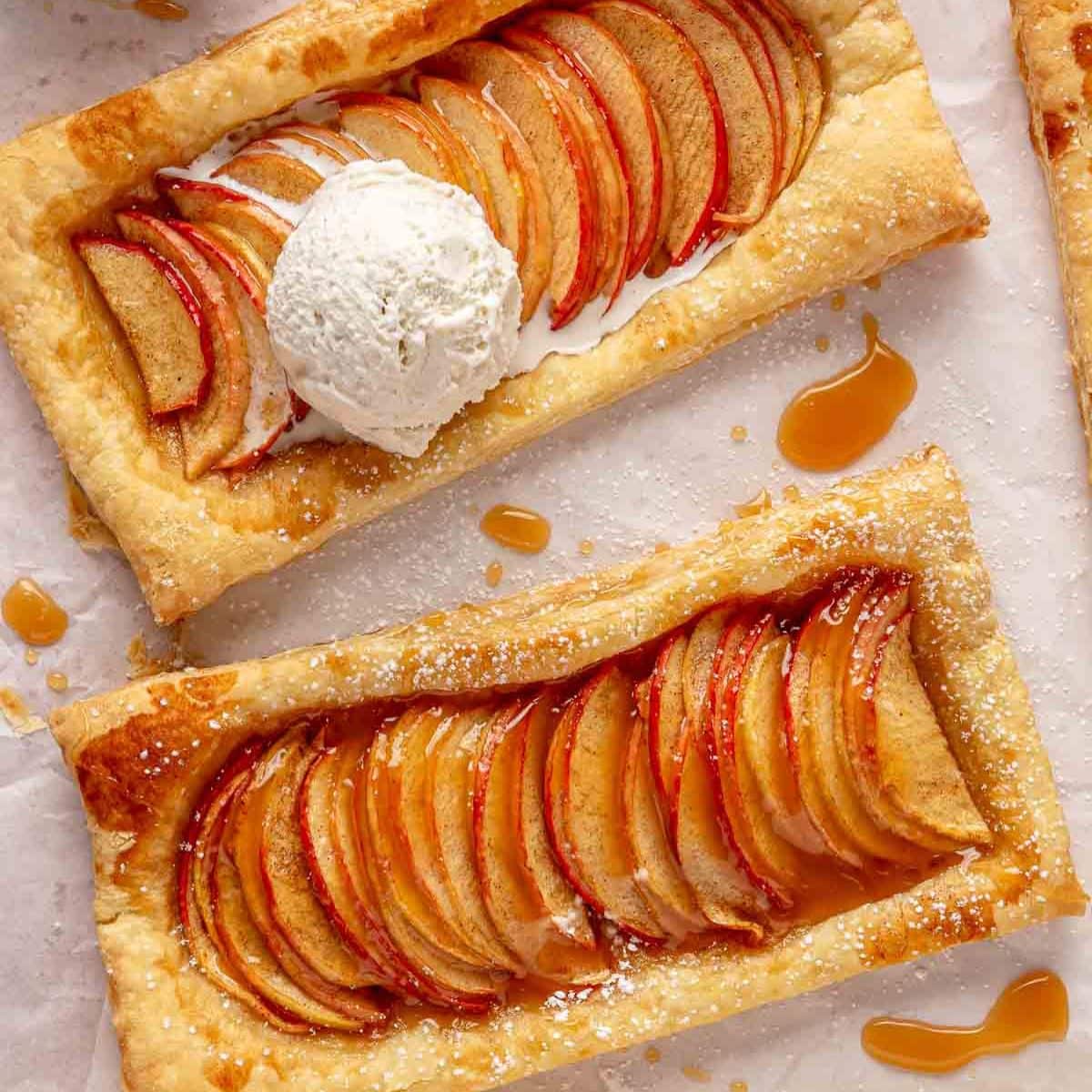Puff Pastry Apple Tart